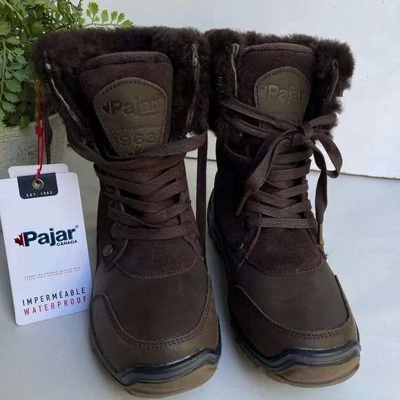 PAJAR CANADA Abbie Winter Boots Waterproof winter boots size 7.5 New in Box - Picture 3 of 10